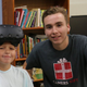 A volunteer at Gamer’s Gift with a patient at Valley Children’s Hospital. Photo courtesy of Dillon Hill.